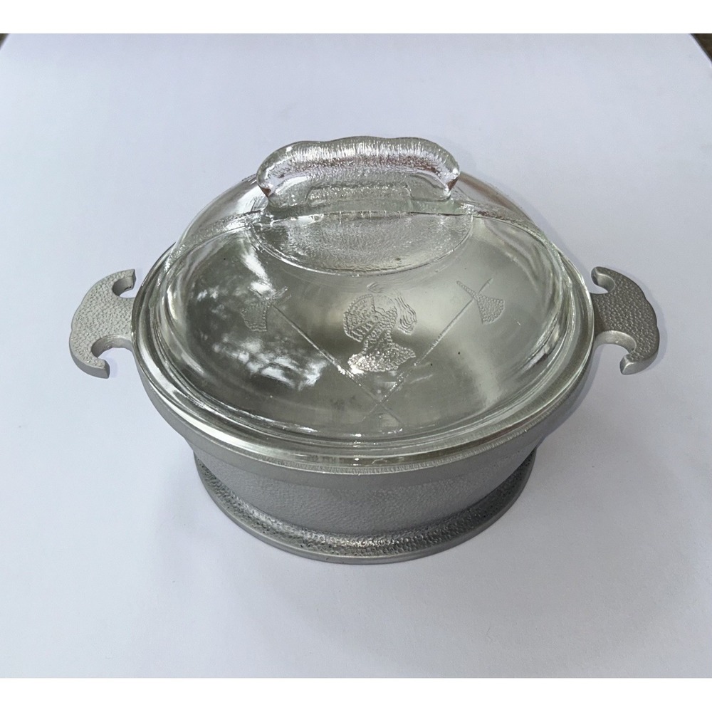 Guardian Service Small Roast Pot with glass lid, 6  3/4 X  2  1/2 Inch